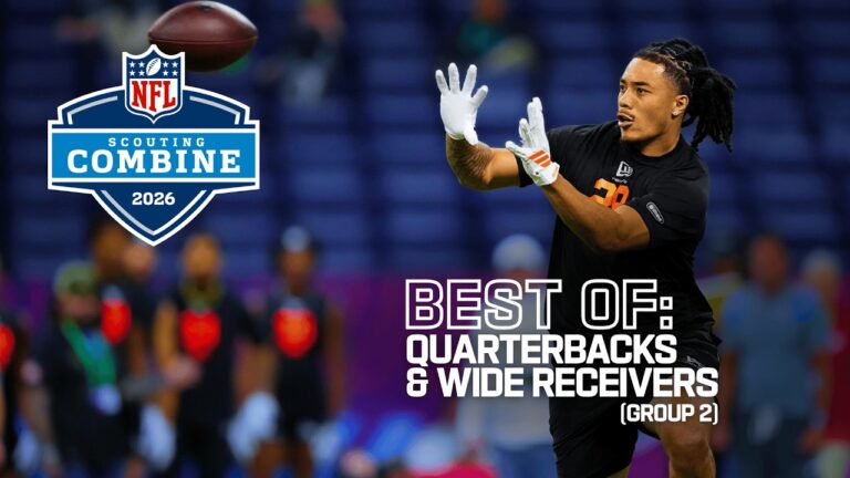 Best of Quarterbacks and Wide Receivers Group 2 2026 NFL Scouting Combine