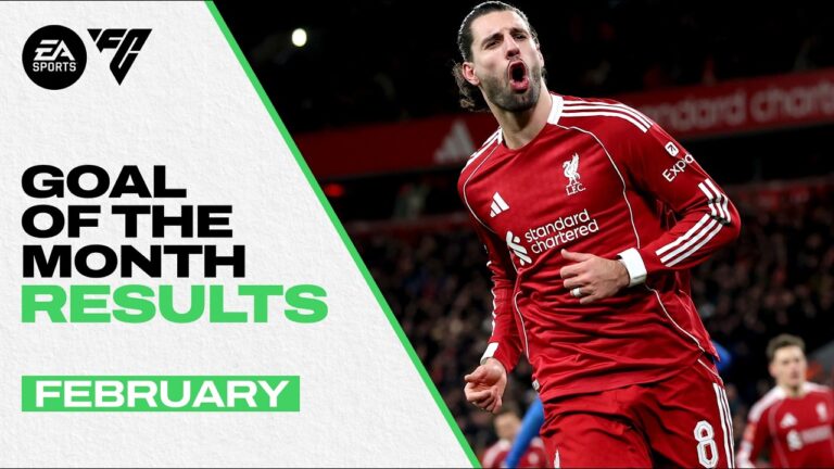 All 36 Goals from February Liverpool’s Goal of the Month