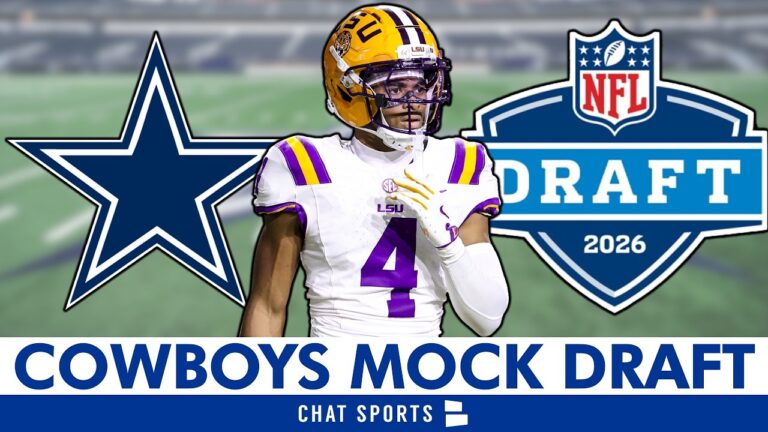 Dallas Cowboys Mock Draft AFTER Osa Odighizuwa Trade & Start Of NFL Free Agency 7-Rounds