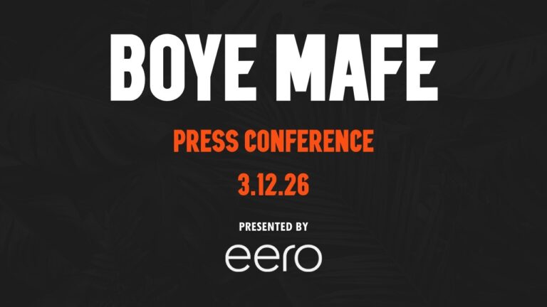 Boye Mafe Press Conference – March 12