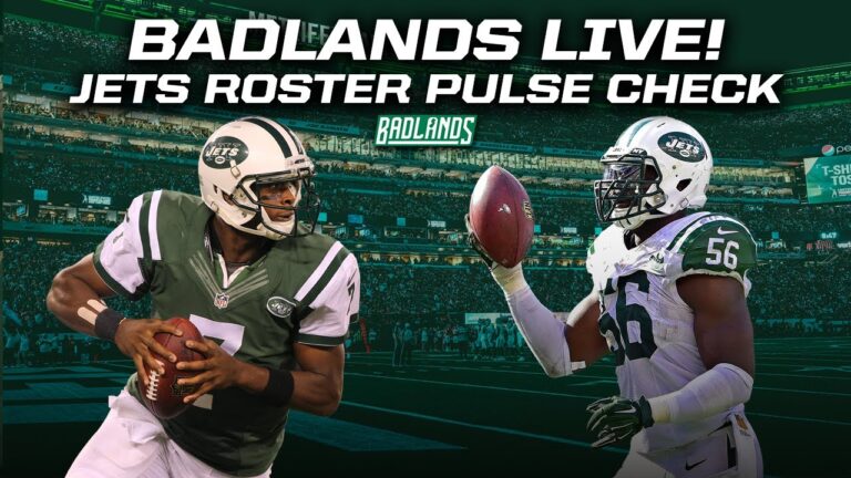 New York Jets Roster Pulse Check (BADLANDS LIVE!)