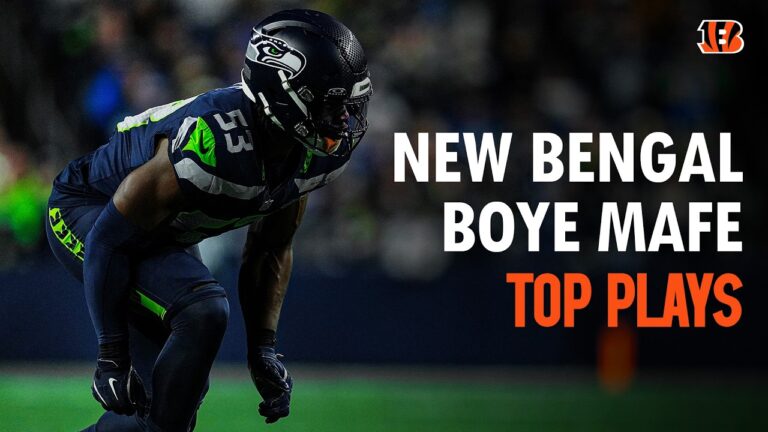 New Bengal: Boye Mafe’s Top Career Plays (so far)