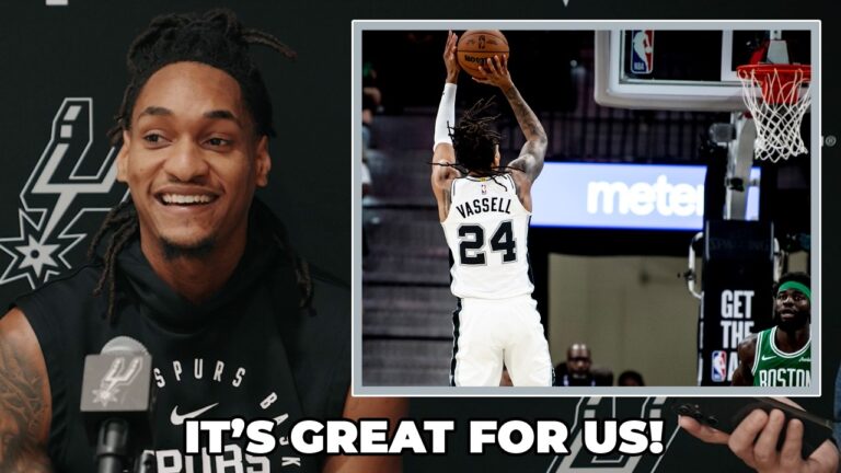 Devin Vassell on the Depth of the Spurs Roster