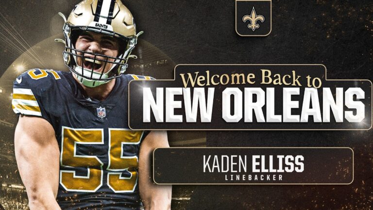 Kaden Elliss talks Return to Saints in Free Agency