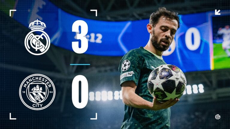 HIGHLIGHTS! City beaten in Madrid Real Madrid 3-0 Man City