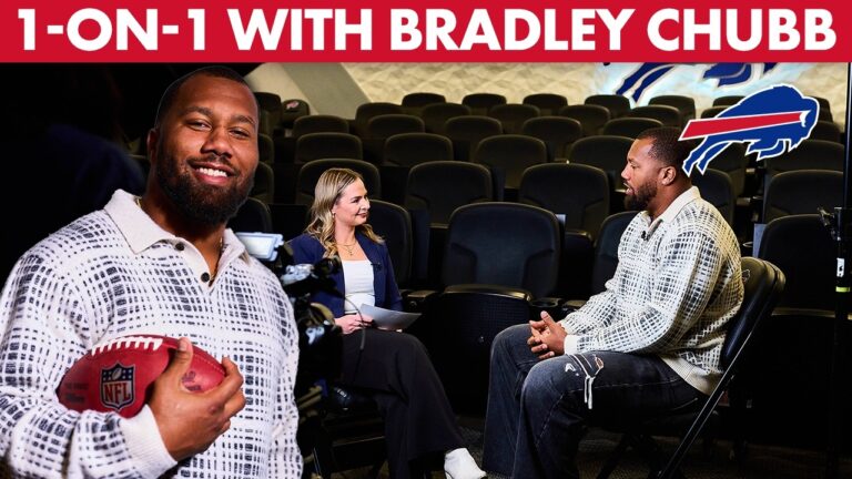 Exclusive 1-on-1 Bradley Chubb Signs With The Buffalo Bills!