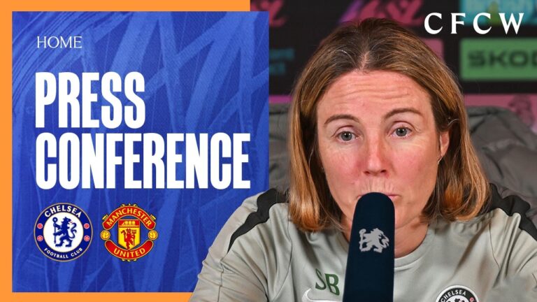 BOMPASTOR Press Conference Chelsea vs Man Utd Women’s League Cup Final 12 03 26 CFCW