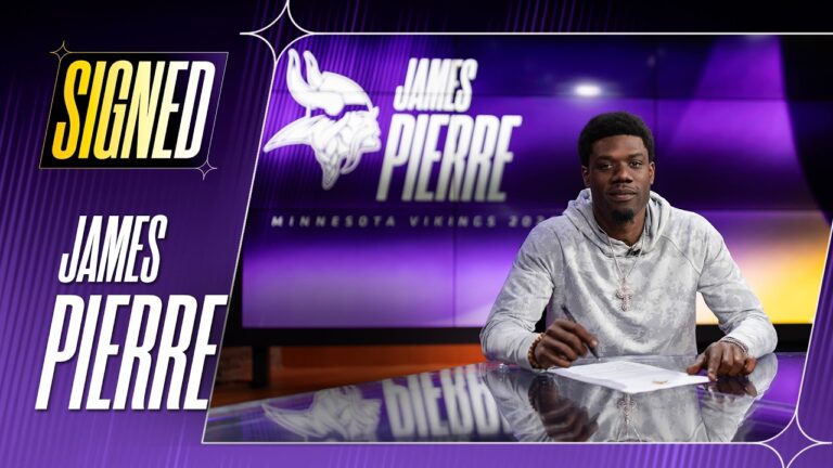 James Pierre Signs Contract with Minnesota Vikings