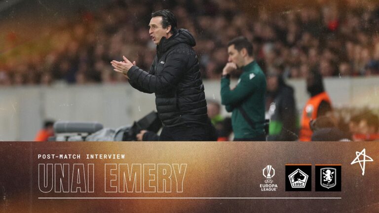We still have another 90 minutes Unai Emery reflects on win in Lille
