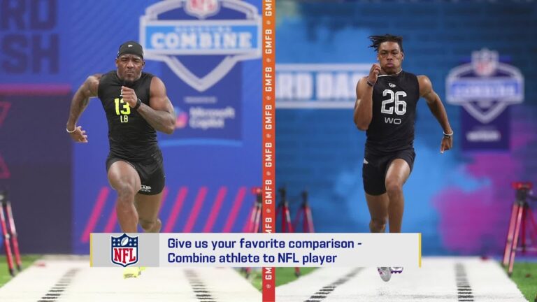 Favorite combine comparison to NFL player ‘GMFB’