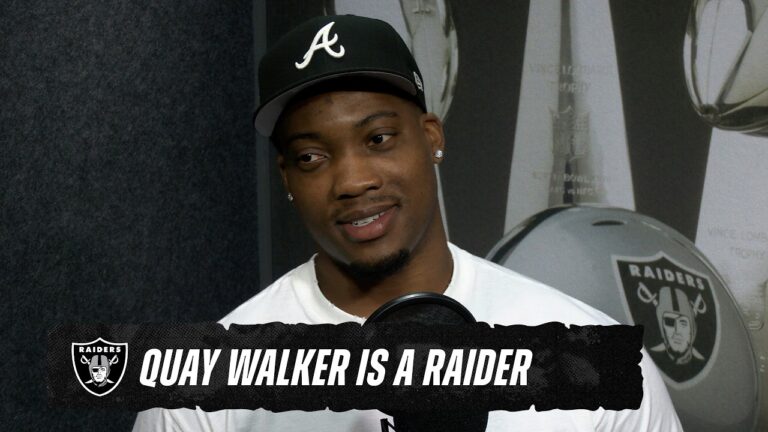 Quay Walker Just Fits as a Raider