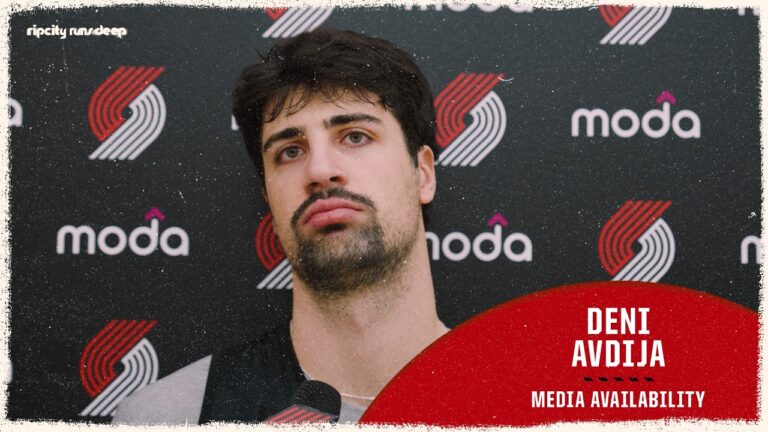 Deni Avdija On Confidence In Team & Upcoming Game vs Jazz Portland Trail Blazers March 12, 2026