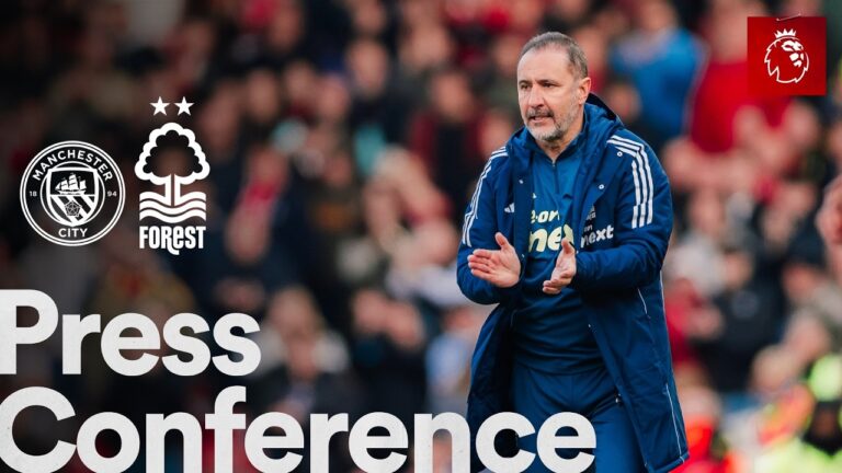 Vítor Pereira Press Conference Manchester City vs Nottingham Forest Premier League