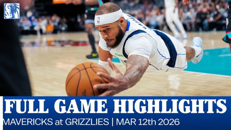 Mavericks Highlights at Memphis Grizzlies March 12, 2026