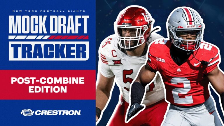 Mock Draft Tracker 4.0: Post-Combine Edition New York Giants
