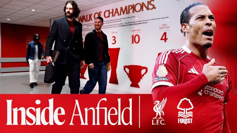 Inside Anfield: Liverpool 5-2 Nottingham Forest BEST behind-the-scenes access!