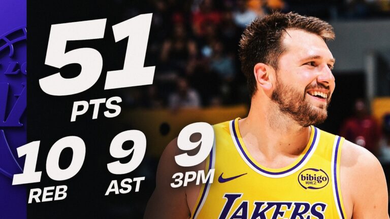 Luka Dončić (51 PTS & 10 REB) Scores Laker CAREER-HIGH March 12, 2026