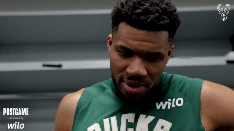 Giannis Antetokounmpo Postgame Media Availability 03.12.26