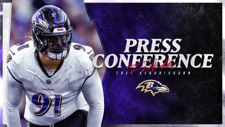 Trey Hendrickson Introductory Press Conference Baltimore Ravens