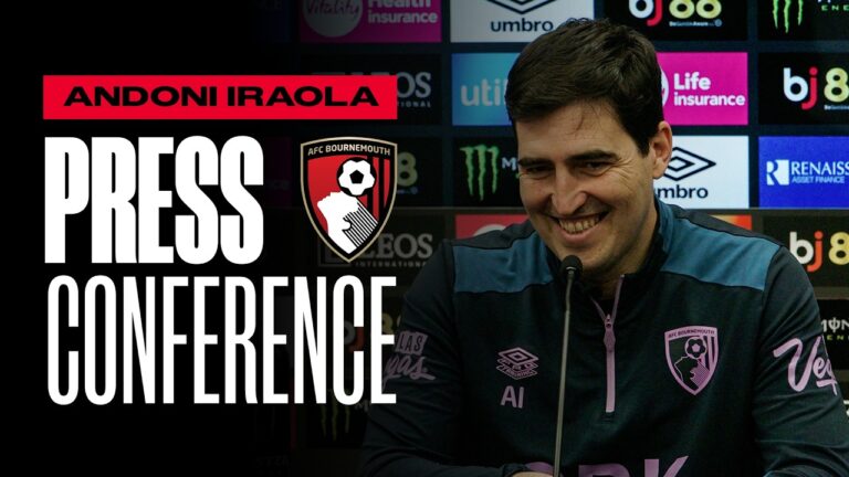 Andoni Iraola on Burnley, strength of league and injury latest Premier League Press Conference
