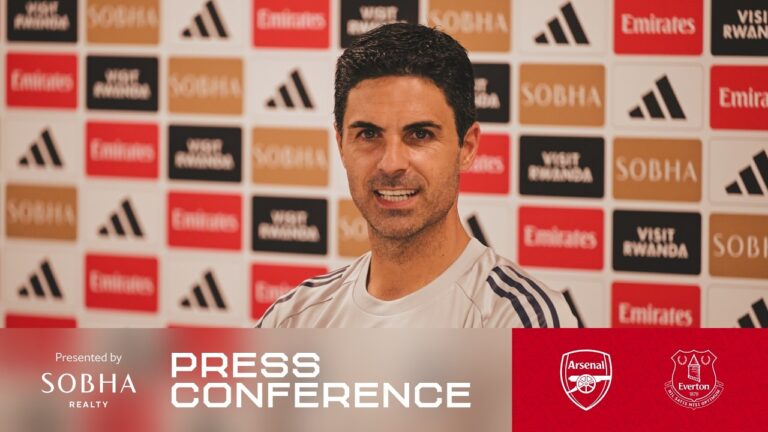 PRESS CONFERENCE Mikel Arteta on Everton Updates on Odegaard and Trossard Premier League EPL