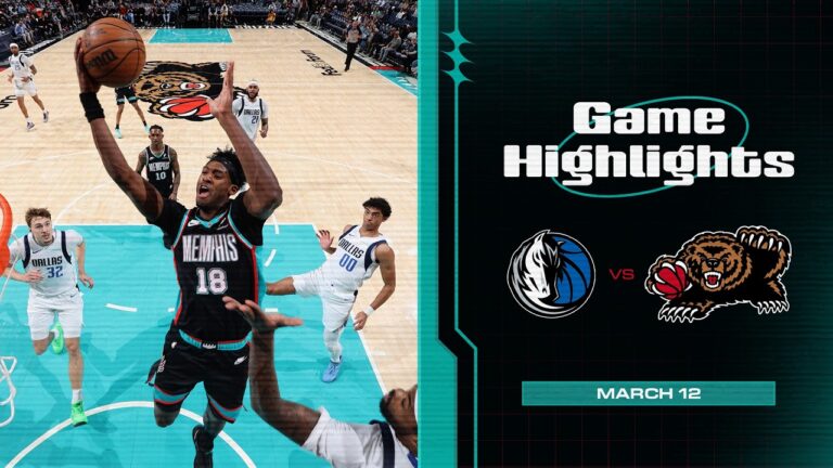 Memphis Grizzlies Highlights vs. Dallas Mavericks