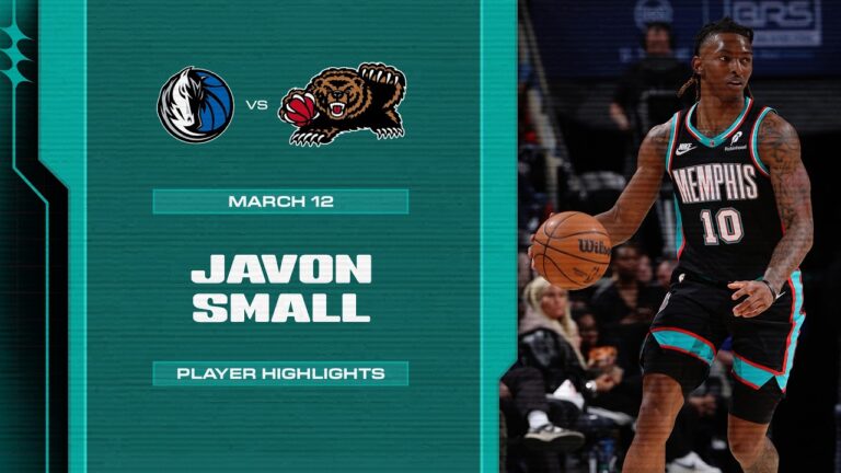 Javon Small Highlights vs. Dallas Mavericks