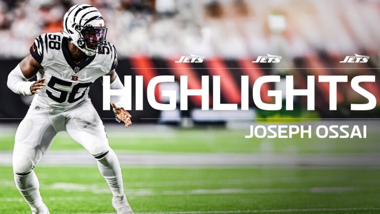 Best Sacks of Joseph Ossais NFL Career New York Jets Highlights