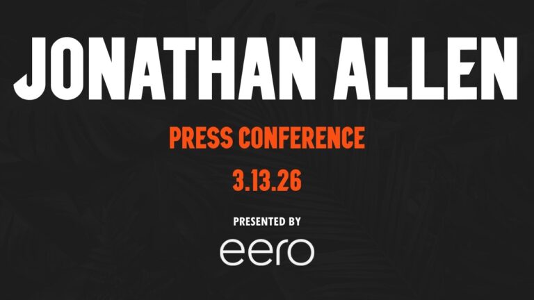 Jonathan Allen Press Conference – March 13