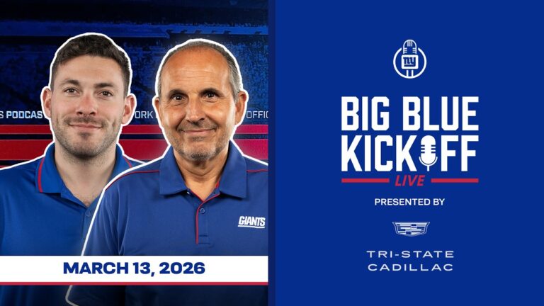 March 13, 2026 Big Blue Kickoff Live New York Giants