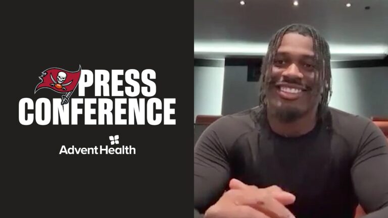 Al-Quadin Muhammad Ready to Make an Impact Press Conference Tampa Bay Buccaneers