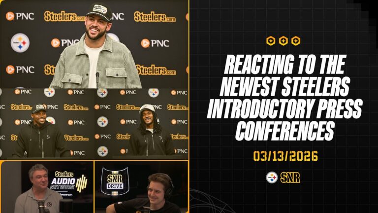Reacting To The Newest Steelers’ Press Conferences SNR Drive (Mar.13) Pittsburgh Steelers
