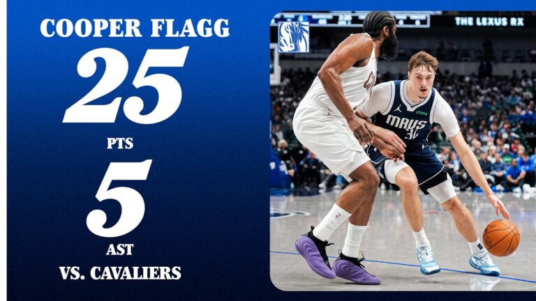 Cooper Flagg (25 Points) vs. Cleveland Cavaliers March 13, 2026