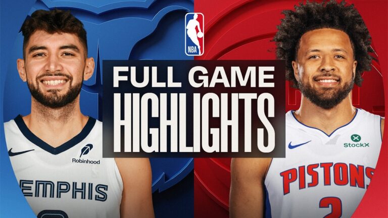 GRIZZLIES at PISTONS FULL GAME HIGHLIGHTS March 13, 2026