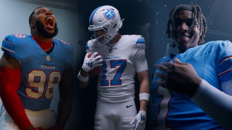 EXCLUSIVE: Behind the Scenes of the Titans New Uniforms