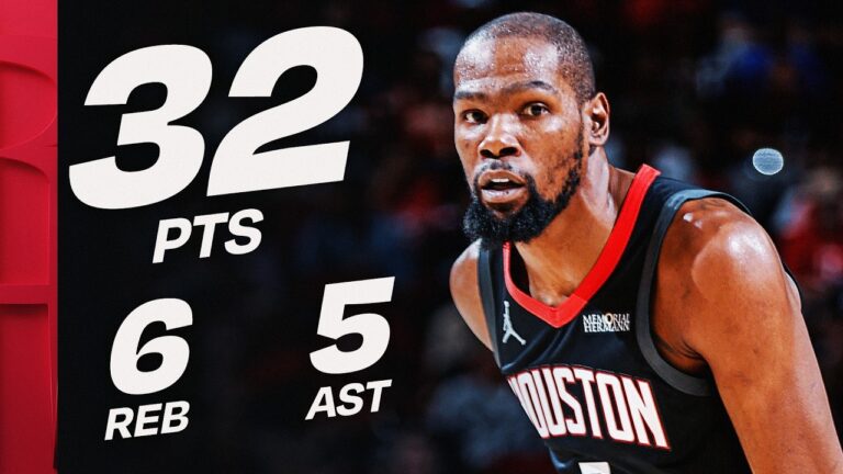 Kevin Durant Ties Carmelo Anthony, Drops 32 in the Clutch vs Pelicans March 13, 2026