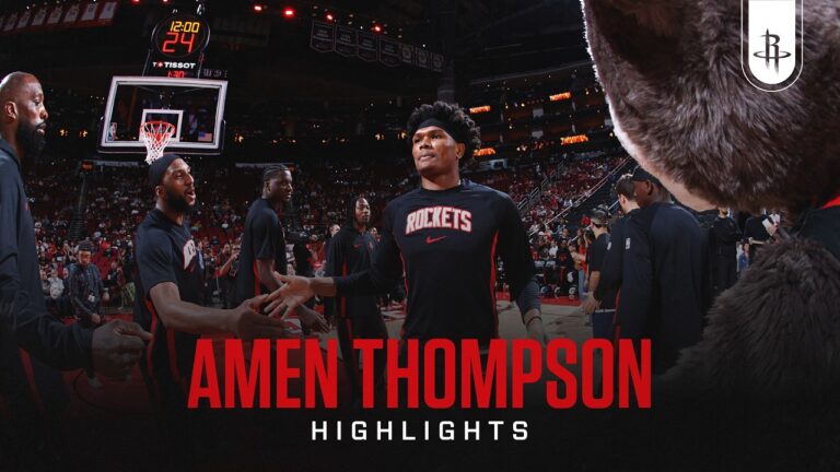 Amen Thompson (23 points) Highlights vs. New Orleans Pelicans