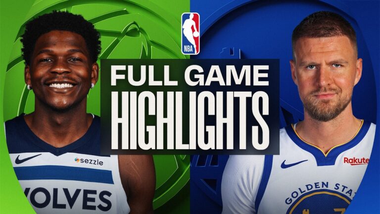 TIMBERWOLVES at WARRIORS FULL GAME HIGHLIGHTS March 13, 2026