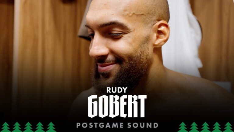 When We Come Out With The Right Mindset We Can Win Games. Rudy Gobert Postgame Sound 3.13.26