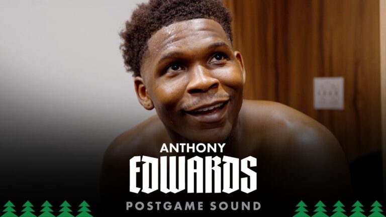 We Took Care Of The Ball And Got Each Other Involved. Anthony Edwards Postgame Sound 3.13.26