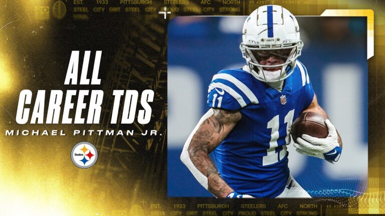 All of Michael Pittman Jr.’s Career Touchdowns with Colts Pittsburgh Steelers