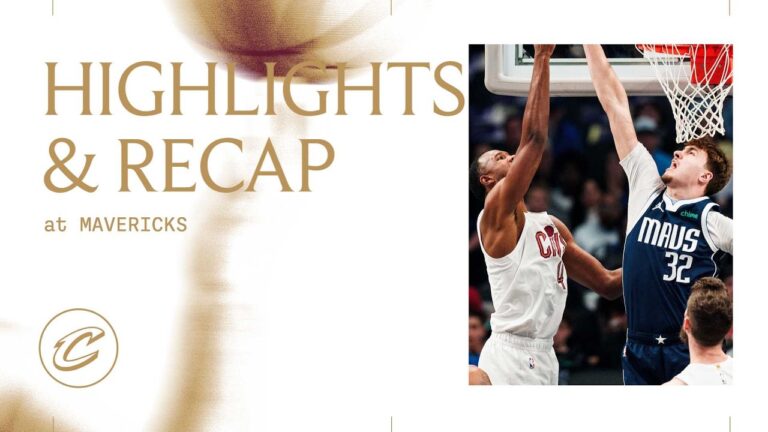 Cavs at Mavericks Game Highlights & Recap 03.13.2026