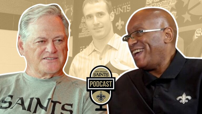 Mickey Loomis on Drew Brees signing, 2006 Saints season Saints Podcast