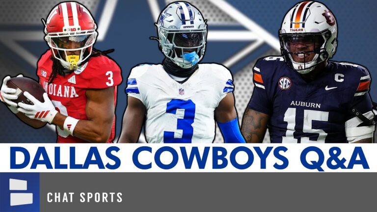 Cowboys Rumors On Brandon Aubrey, George Pickens Trade, Drafting Omar Cooper Or Keldric Faulk? Q&A