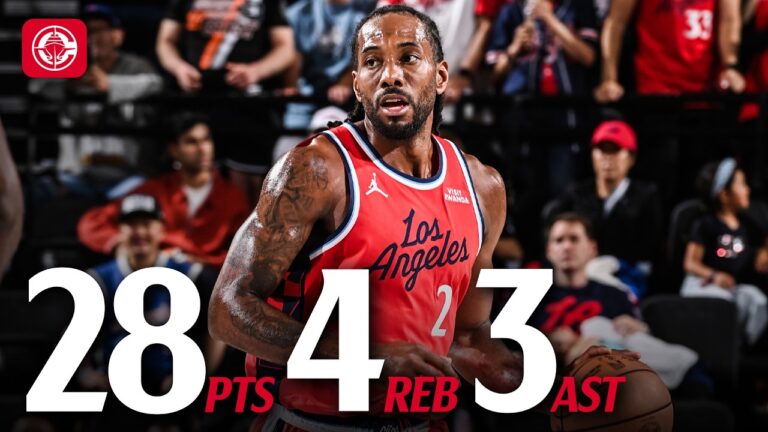 Kawhi Leonard Drops 28 in Win Over Bulls