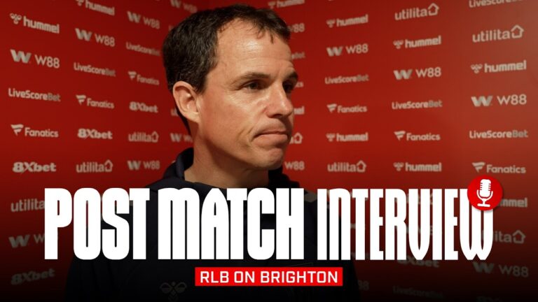 It was a game of fine margins Régis Le Bris On Brighton Defeat Post Match Interview