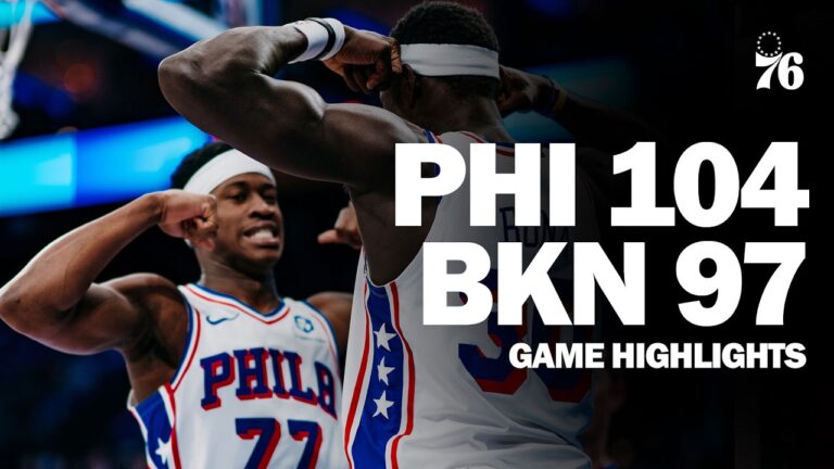 Game Highlights: Sixers Hold On For The Win