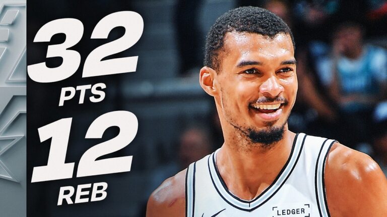 Wemby’s Double-Double (32 PTS & 12 REB) Best Streaking Hornets March 14, 2026