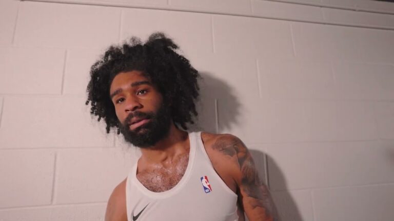 Hornets at Spurs: Coby White Postgame Media Availability 3 14 2026