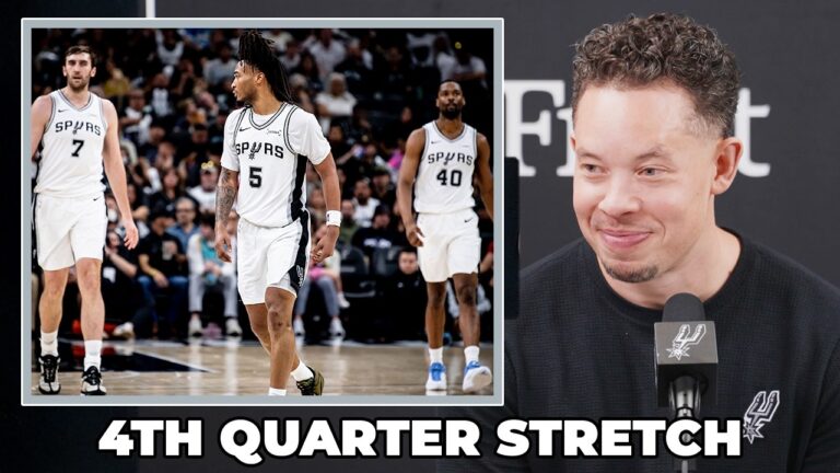 Mitch Johnson on Spurs’ Fourth Quarter Stretch to Help Secure Win